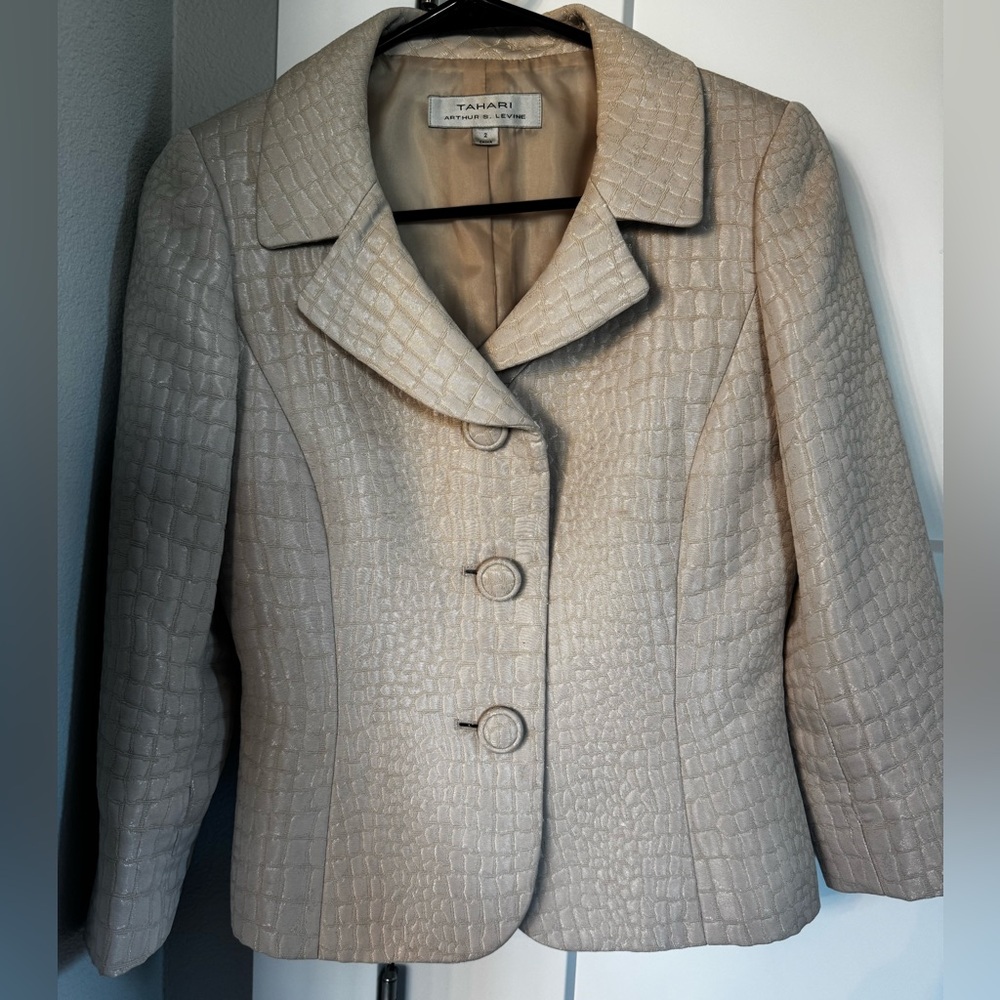 Tahari Skirt Suit - Size 2